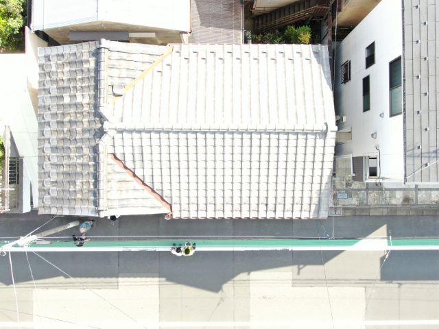 ドローンによる屋根点検アプローチ