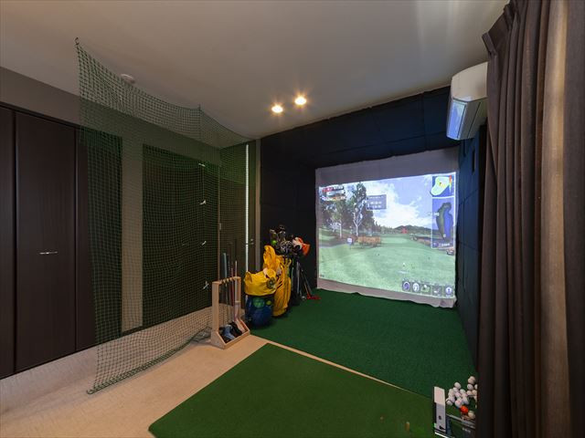 ゴルフ練習場が自宅に！驚きの低価格リユースリフォームで夢を実現！
