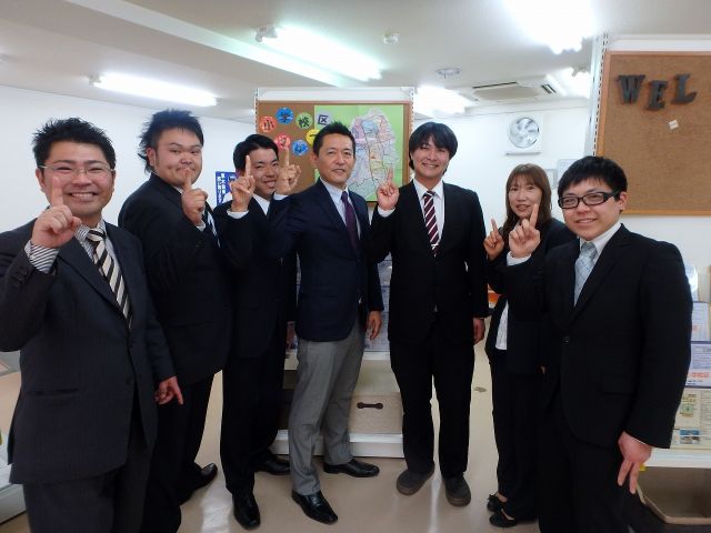 写真:地域No.1を目指しております!