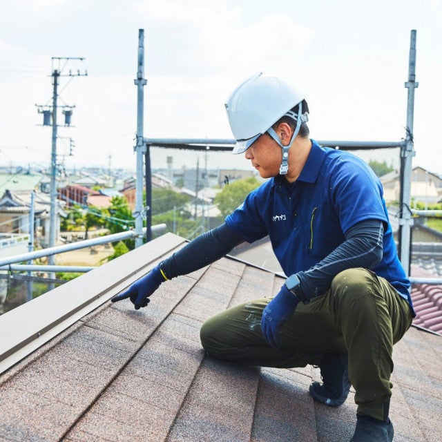 写真：しっかり点検させていただきます！