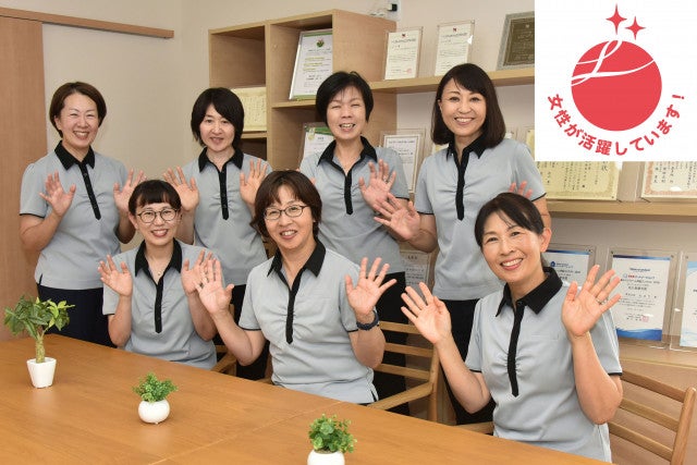 写真：女性が活躍する会社です