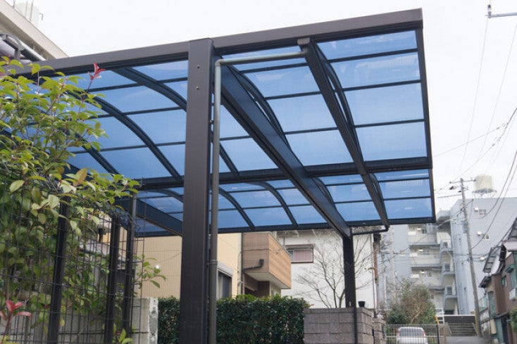 限定価格ガレージ骨組みサッシ付き